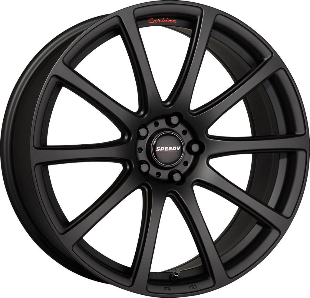 Carbine Black Suede Speedy Wheel